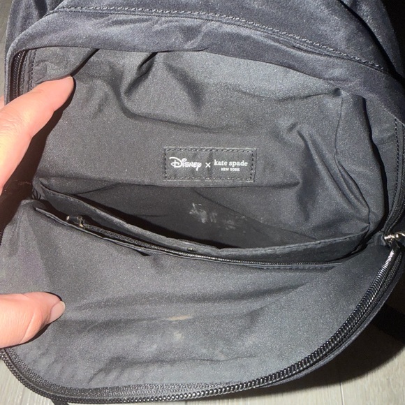 Kate Spade Disney Alice in Wonderland Cheshire Cat Backpack with Pink Accents - Picture 3 of 5